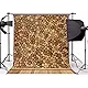 AOFOTO 10x10ft Fabulous 40th Birthday Backdrop Cloth Gold Small Sequins Lady Mother Woman Adults Forty Years Old Fortieth Bday Party Photography Background Vinyl Photo Studio Props