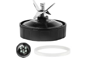 6 Fins Replacement Blade Compatible with Nutri Ninja 900W Auto iQ (BL450C/BL451C/BL480 Series) – 4-Inch Female Extractor Blad