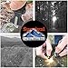 The Big Blue Mtn Paracord Survival Bracelet Emergency Kit | Compass, Flint Fire Starter, Knife, Scraper & Whistle | Camping Hiking Fishing Hunting Gear (FS)