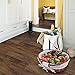 Durior Wicker Basket Woven Picnic Basket Empty Oval Willow Large Storage Basket with Double Handles Fruit Serving Baskets Easter Basket 15.5