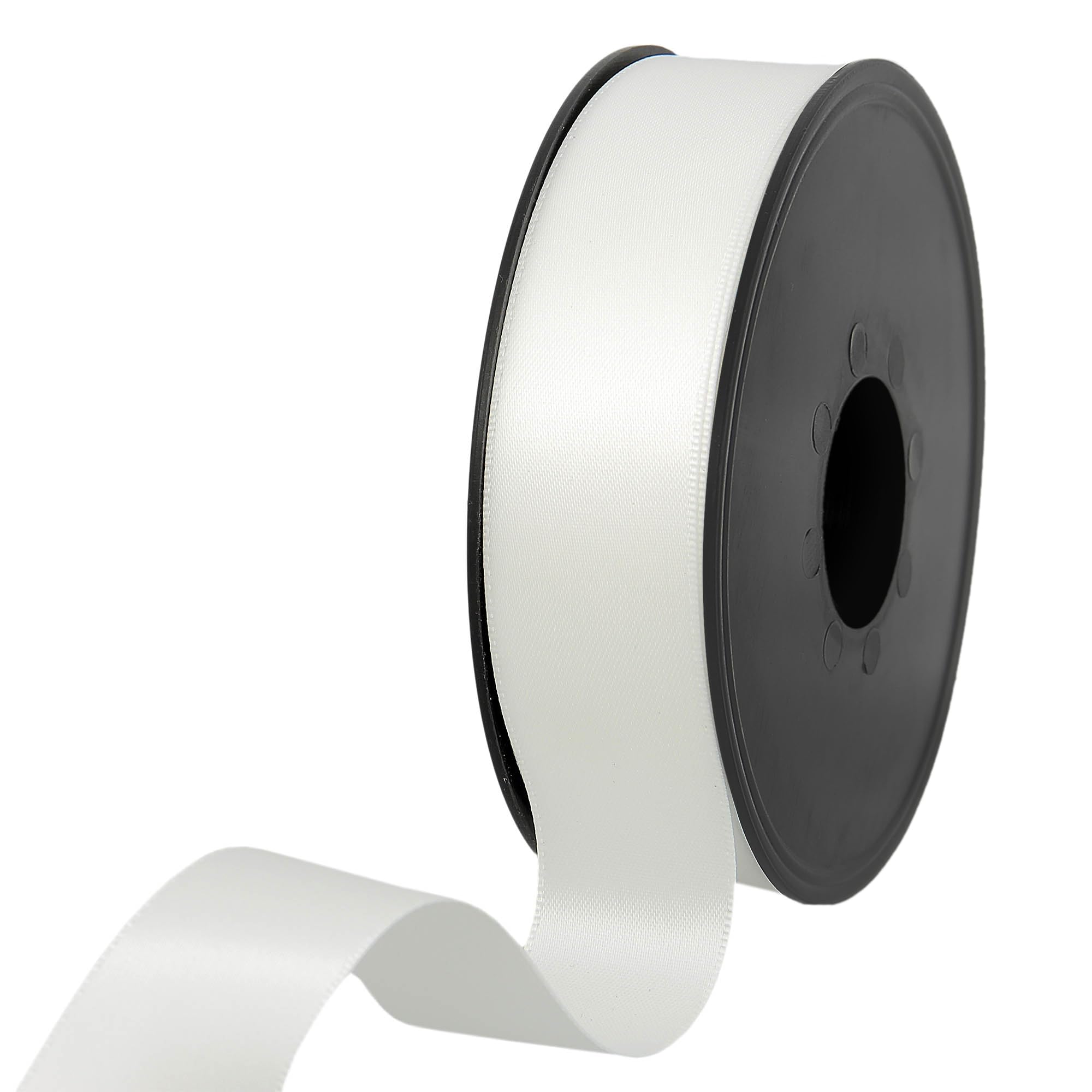 Les Petits Rubans Polyester Ribbon - Double Sided Satin Ribbon 100% Polyester for Weddings, Gift Wrapping, Floral Arrangements, Crafts, Cakes, Bows, Embellishments 25mm x 25m