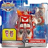 Digimon Fusion Red Fusion Loader/Shoutmon X3 Action Figure