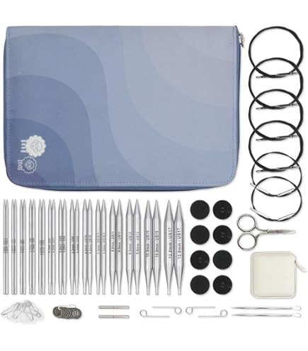 Agujas De Tejer De Doble Punta De Acero Inoxidable ChiaoGoo De 8 Pulgadas (20 Cm) - España