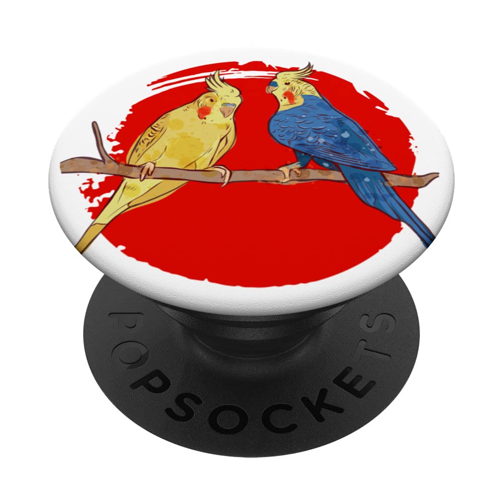 Bird Cockatiel | spring vibes | summer vibes PopSockets Swappable PopGrip