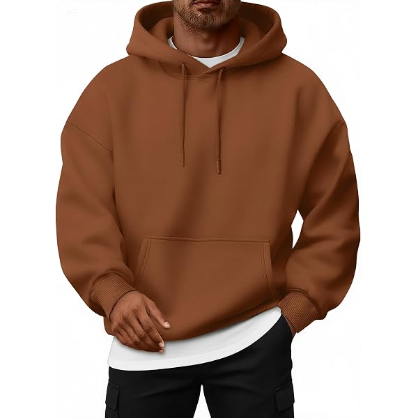 Felpa Con Cappuccio Unisex Gildan Heavy Blend: Tessuto Resistente 305 G/m², Colore Arancione Sicurezza, Taglia Small - 2