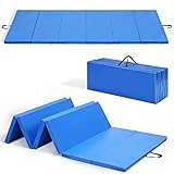 8ftx4ftx2in Folding Gymnastics Mat 6-Panel Exercise