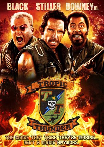 Image result for tropic thunder poster