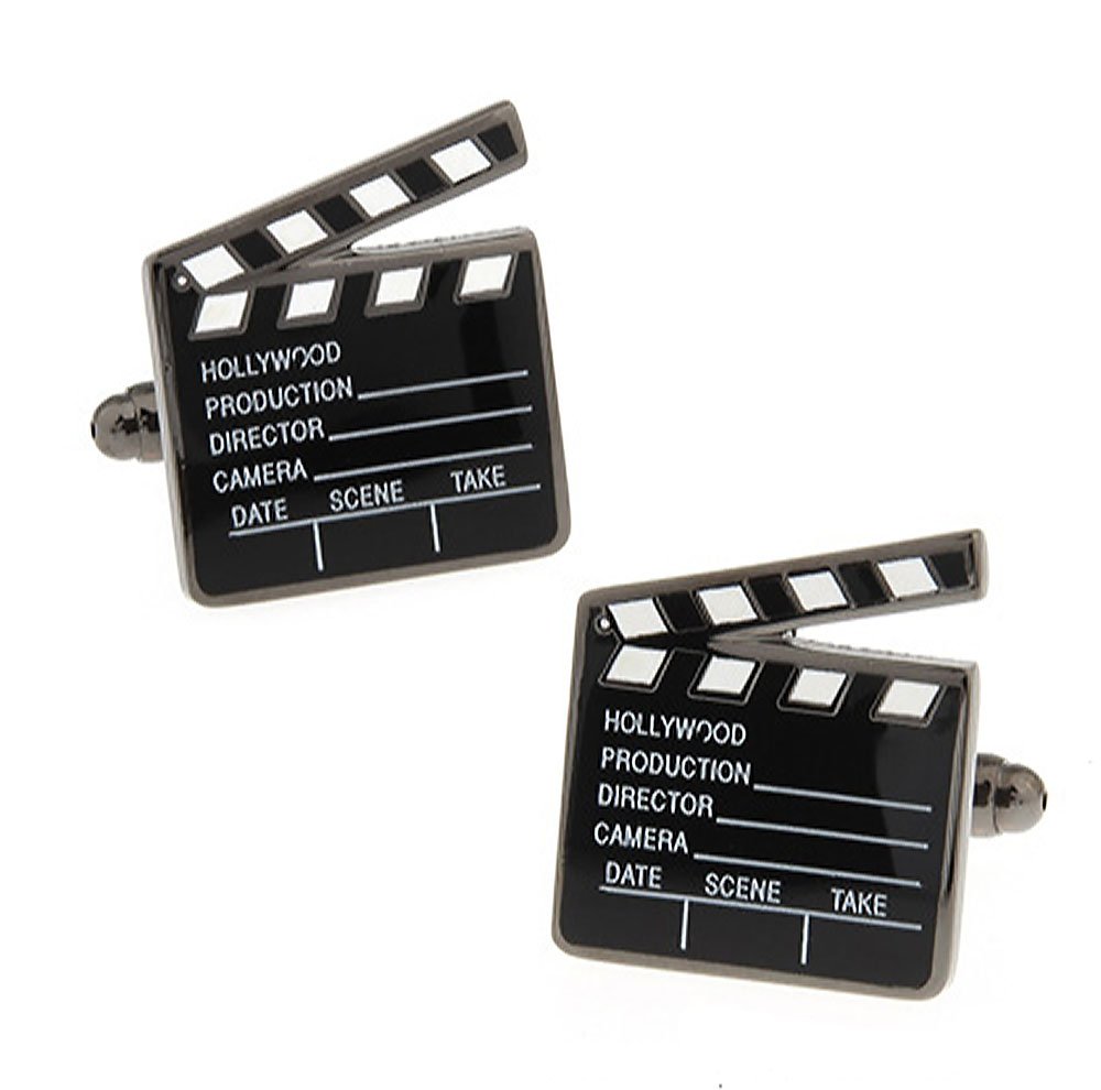 Ashton and Finch Film Clapper Board Cufflinks Novelty Movie Gifts & Presents Cufflinks For Men