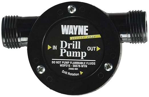 Wayne Drill Powered Pump 360 Gpm 10