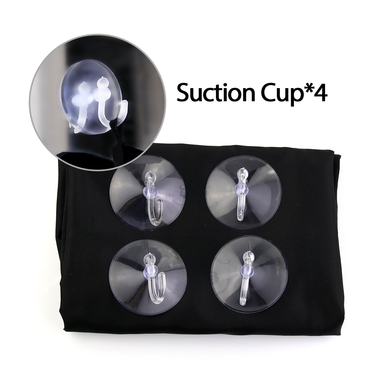 Shaving Grooming Apron, Justime Hair Cutting Cape,Beard Bib Shaving Apron,Waterproof Cloth Hair Catcher Grooming Cape, Trimming Cloak with 2 Suction Cups for Man or Household Cleaning Protections(Black)