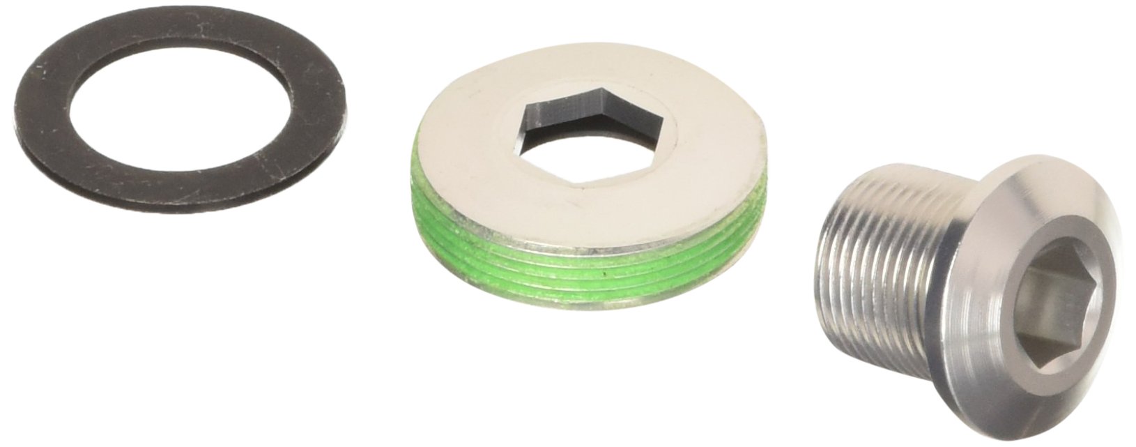 Truvativ Crank Arm Bolt M15/M26 Alloy Self Extracting GXP Silver, 11.6900.002.140 - 1 Piece