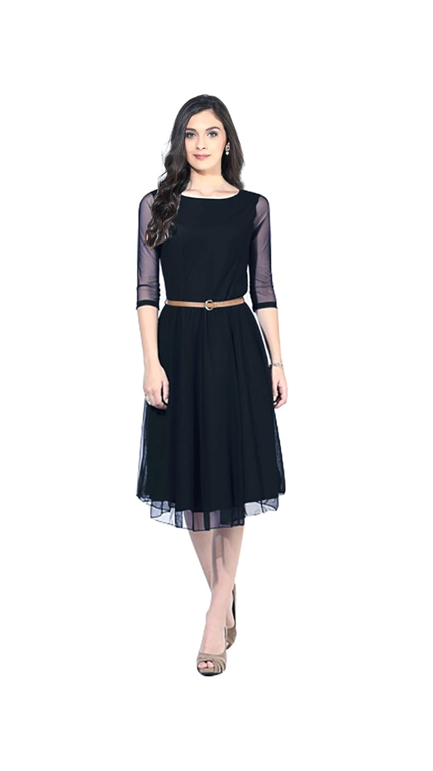 varibha women's georgette dress