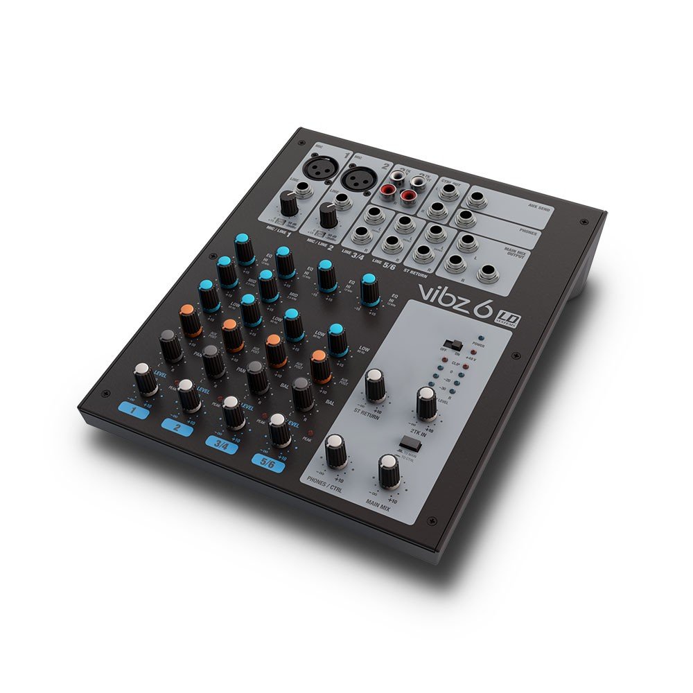 LD Systems, 6 VIBZ 6 D 6 Channel Mixing Console
