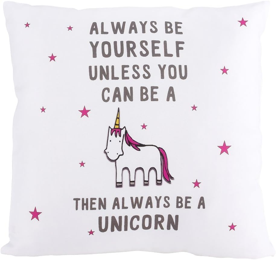 Unicorn Pillow & pillowcase white 40*40 cm / Home cushion / Unicorn gift / Gift idea for Christmas & Birthday