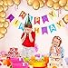 LeeSky 100 Pack 12 Inches Gold Color Latex Balloons Party Decoration Accessories & Party Favors