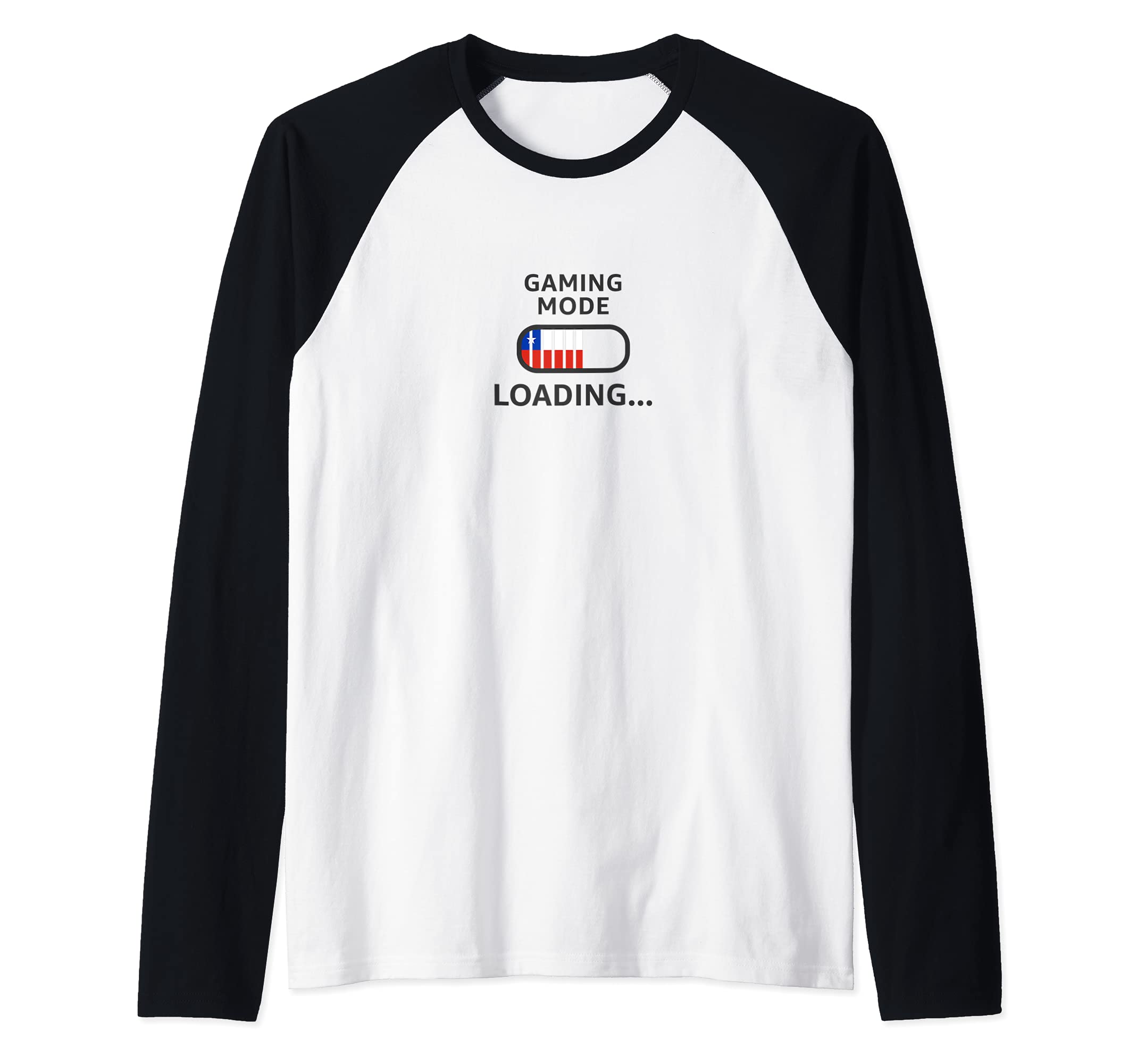 Flag Chile Raglan Baseball Tee