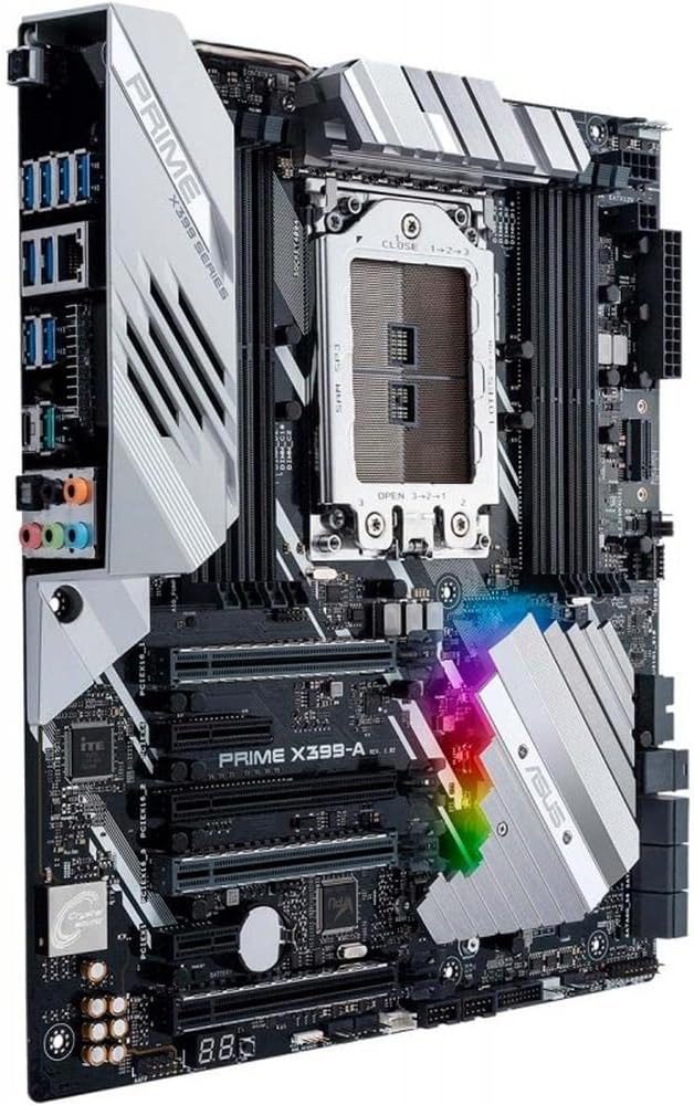 ASUS PRIME X399-A Motherboard AMD Threadripper TR4 DDR4 M.2 U.2 EATX RGB