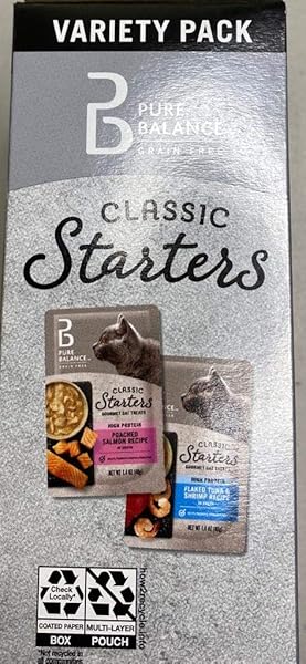 PURE BALANCE GRAIN FREE, CLASSIC STARTERS GOUMET CAT TREATS