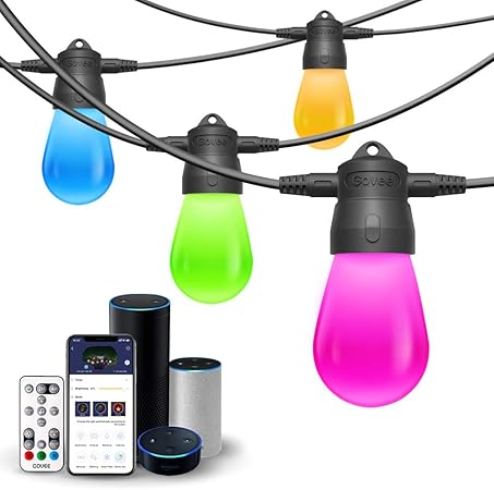 bluetooth outdoor string lights