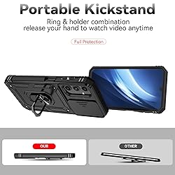 for Samsung Galaxy A25 5G Case with Slide Camera