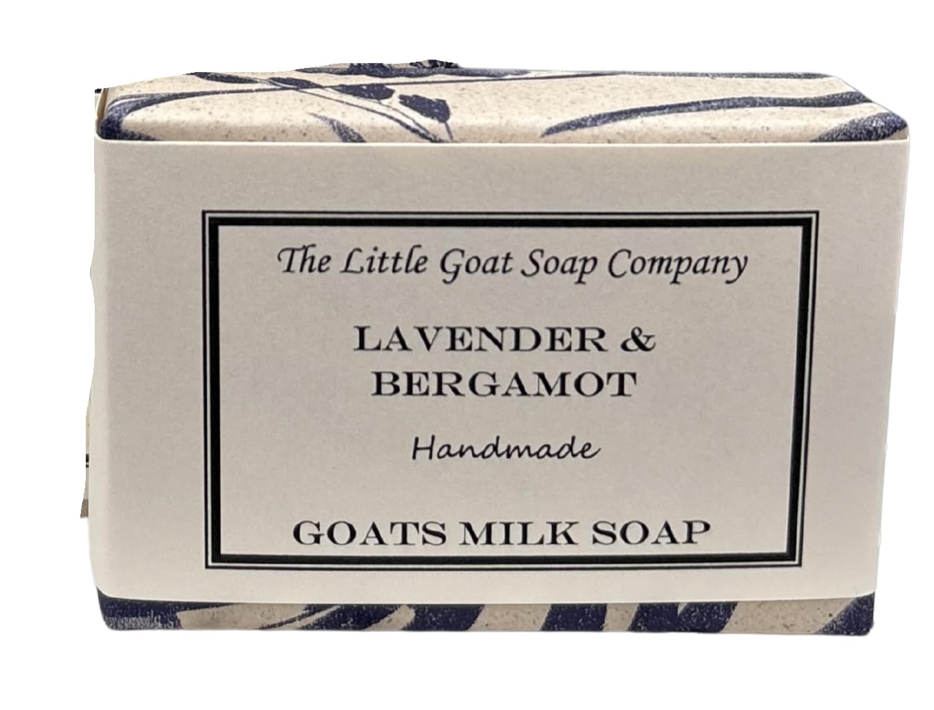1 x Lavender & Bergamot Goats Milk Soap 100g. Eczema, Psoriasis, Dermatitis. Rosacea, Dry Skin