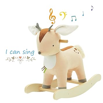 sound and light rocking horse