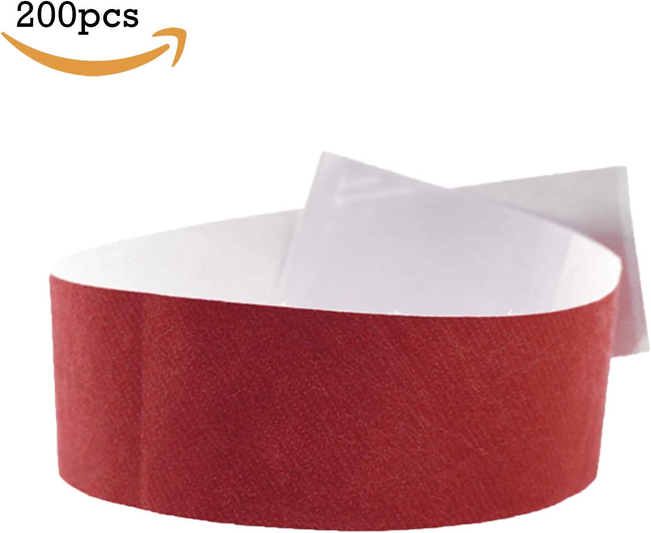 Wristbands for Events with Identification, Red - Image 3