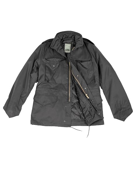 Mil-Tec Herren Us Feldjacke M65 mit Futter