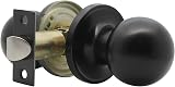 Probrico Matte Black Passage Door Knobs Interior Keyless Door Knob Set 1 Pack view 5