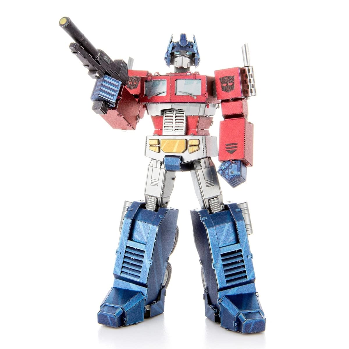 Metal Earth Fascinations Transformers Optimus Prime Color 3D Metal Model Kit
