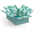 Snowflake Gift Boxes 2-Pack - Festive Holiday Shipping Boxes For Birthdays & Care Packages
