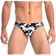 Gary Majdell Sport Mens Print Contour Pouch Bikini Swimsuit