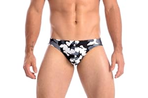Gary Majdell Sport Mens Print Contour Pouch Bikini Swimsuit