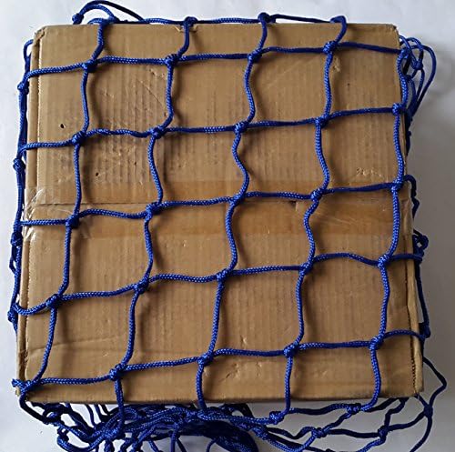 Netting 70x70x4mm Braided Cargo Pond Pool Child Safety Bird Protector Cover Horse Feeder (3m x 3m, blue)