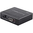 Monoprice Blackbird 4K 1x2 HDMI Amplifier Splitter - 48-bit Deep Color, 3D Video Support, Black