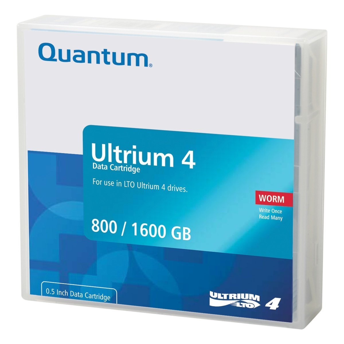 Quantum LTO Ultrium 4 Worm Tape Cartridge MR-L4MQN-02