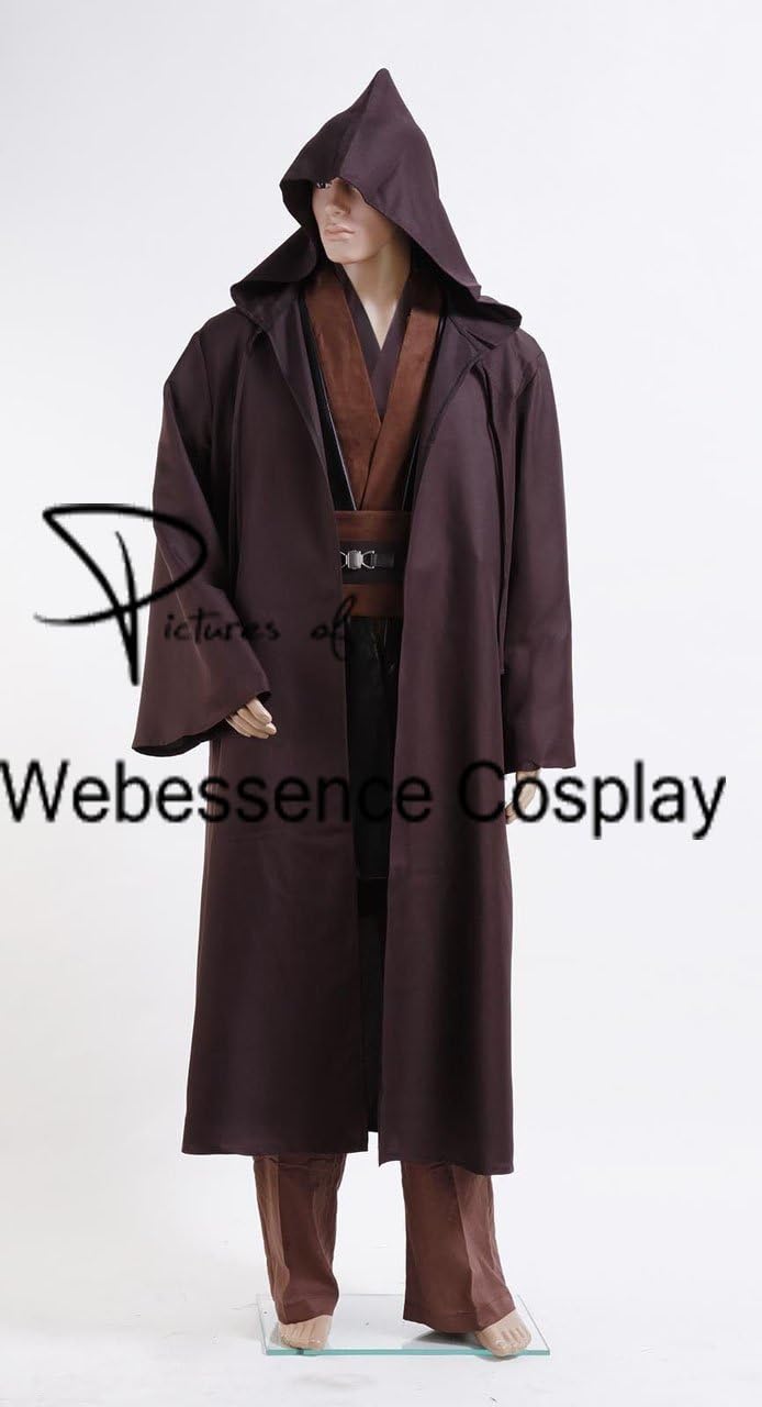 Amazon ウェブエッセンス コスプレ衣装 スター ウォーズ Star Wars アナキン スカイウォーカー Anakin Skywalker 風 コスプレ クリスマス ハロウィン イベント仮装 コスチューム オリジナル ブレスレット 付き 男性lサイズ コスプレ 仮装 通販