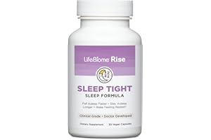 Healthy Directions LifeBiome Rise Sleep Tight with Immediate and Extended-Release Melatonin Plus GABA in Innovative Microbeadlets Helps You Wind Down Fast for Deep, Restful Zzzs
