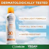 Garnier Ambre Solaire SPF 30 Dry Mist Sun Protection Spray 200ml Water Resistant view 2
