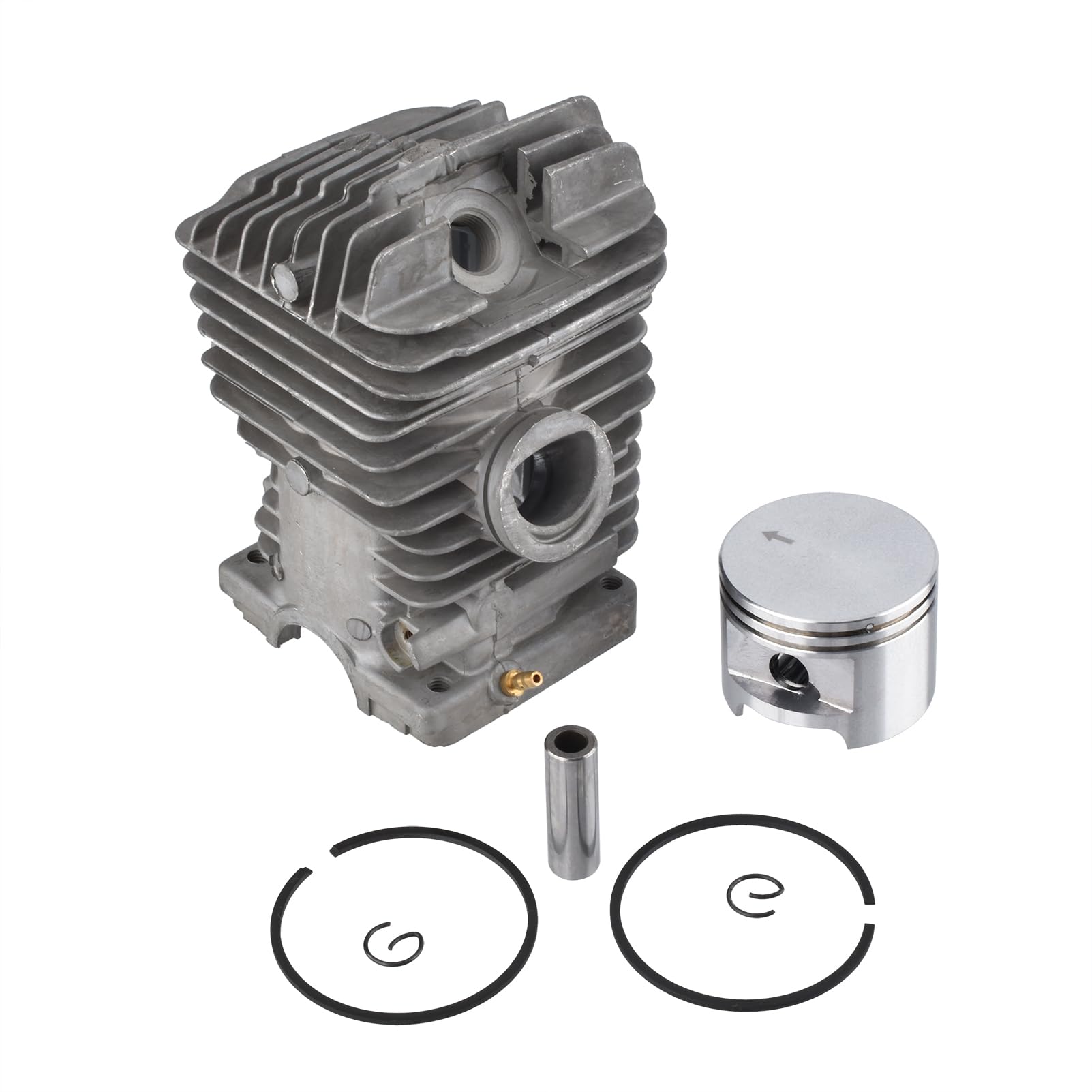 49mm Cylinder Piston and Pin Rings Clips Kit for STIHL MS390 039 Chainsaw