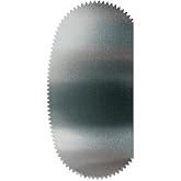 Kemper Tools for Clay and Sculpture - Steel Scraper - S10 - Serrated Edge - 3 3/4 Inches