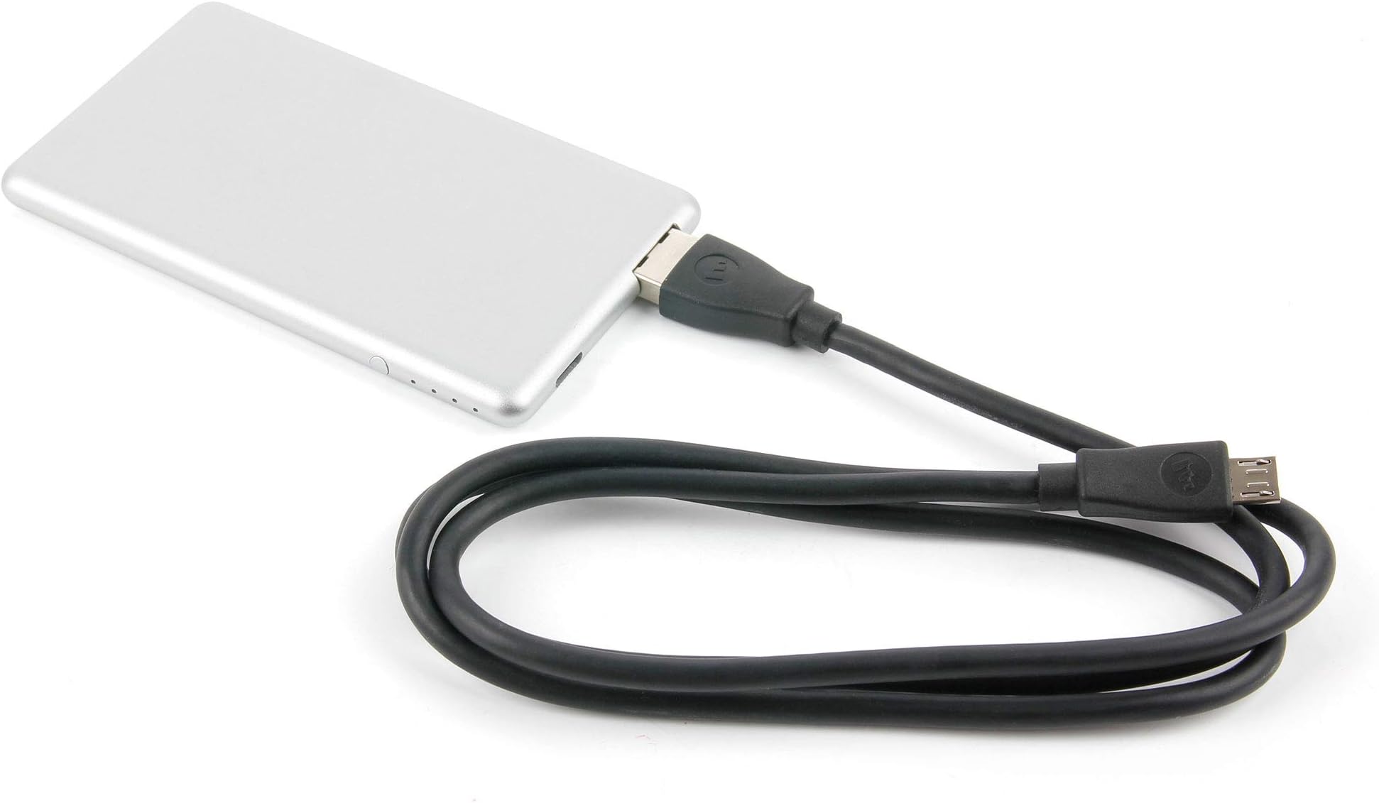 DURAGADGET High Capacity Universal Power Bank in Silver - Suitable for the Alcatel 2008G|A7 XL|A7|Idol 5|Idol 5S|One Touch 1016D
