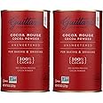 E Guittard Cocoa Powder, Unsweetened Rouge Red Dutch Process Cocoa, 8oz Can - Pack of 2