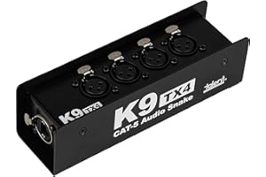 TALENT SOUND & LIGHTING Talent K9-TX4 4 Channel Cat5 XLR Audio Snake Box