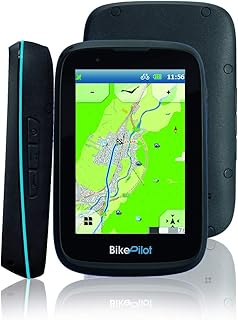 BikePilot ²+ Blaupunkt Fahrrad,Bike,Wander,Outdoor GPS Navigationsgerät,3,5 Zoll kapazitives Display,45 europäische Länder,Rundkursfunktion,elektronischer Kompass,Geocaching,Fahrradhalterung