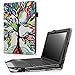 Lenovo Miix 310 Case - Infiland Folio Premium PU Leather Stand Smart Case Cover For Lenovo Miix 310 10.1