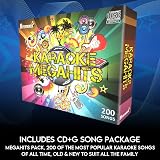 Mr Entertainer Groovebox Karaoke Machine Bluetooth CDG with Screen Lights view 7
