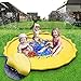 DAPRIL Splash Play Mat, 68in-Diameter Perfect Inflatable Outdoor Sprinkler Pad Summer Fun Backyard Play for Infants Toddlers and Kids