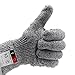 LattoGe Cut Resistant Gloves for Oyster Shucking, Fish Fillet Processing, Mandolin Slicing, Meat Cutting and Wood Carving Food Grade, Level 5 Protection,Cutting Slicing,Kitchen Hand Safety (Large)