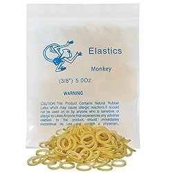 100 Pack Orthodontic Elastics Dental Rubber Bands